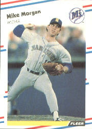 1988 Fleer Baseball Cards      380     Mike Morgan
